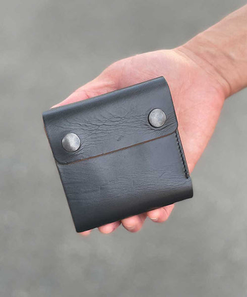 MR.OLIVE E.O.I/HORWEEN CHROMEXCEL LEATHER / SHORT TRACKERS WALLET ミスターオリーブ イーオーアイ/ホーウィンクロムエクセルレザー / ショートトラッカーズウォレット
